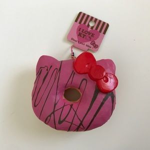 Hello kitty repro donut with pink frosting squishy